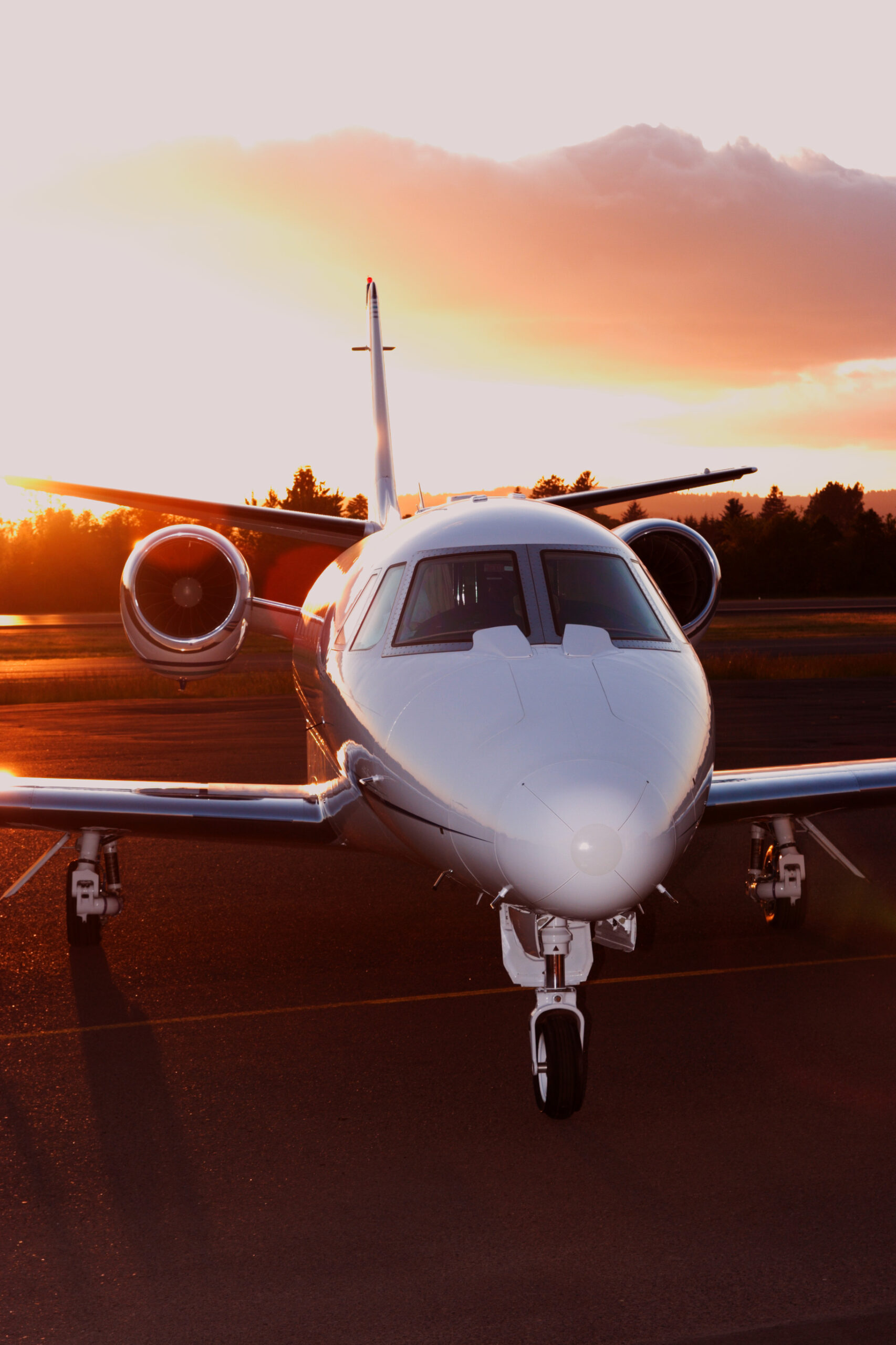 Aeroplane on runway